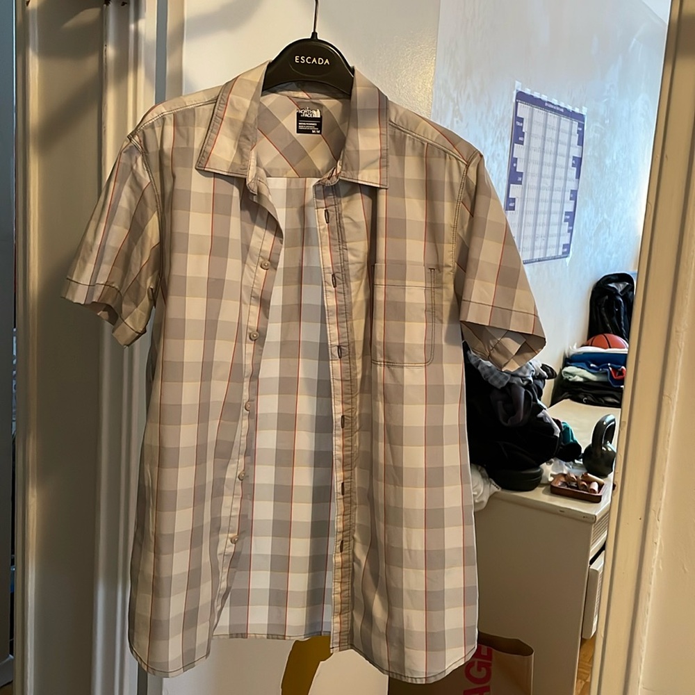 North Face Expedition Shirt with Hidden Passport Pocket
